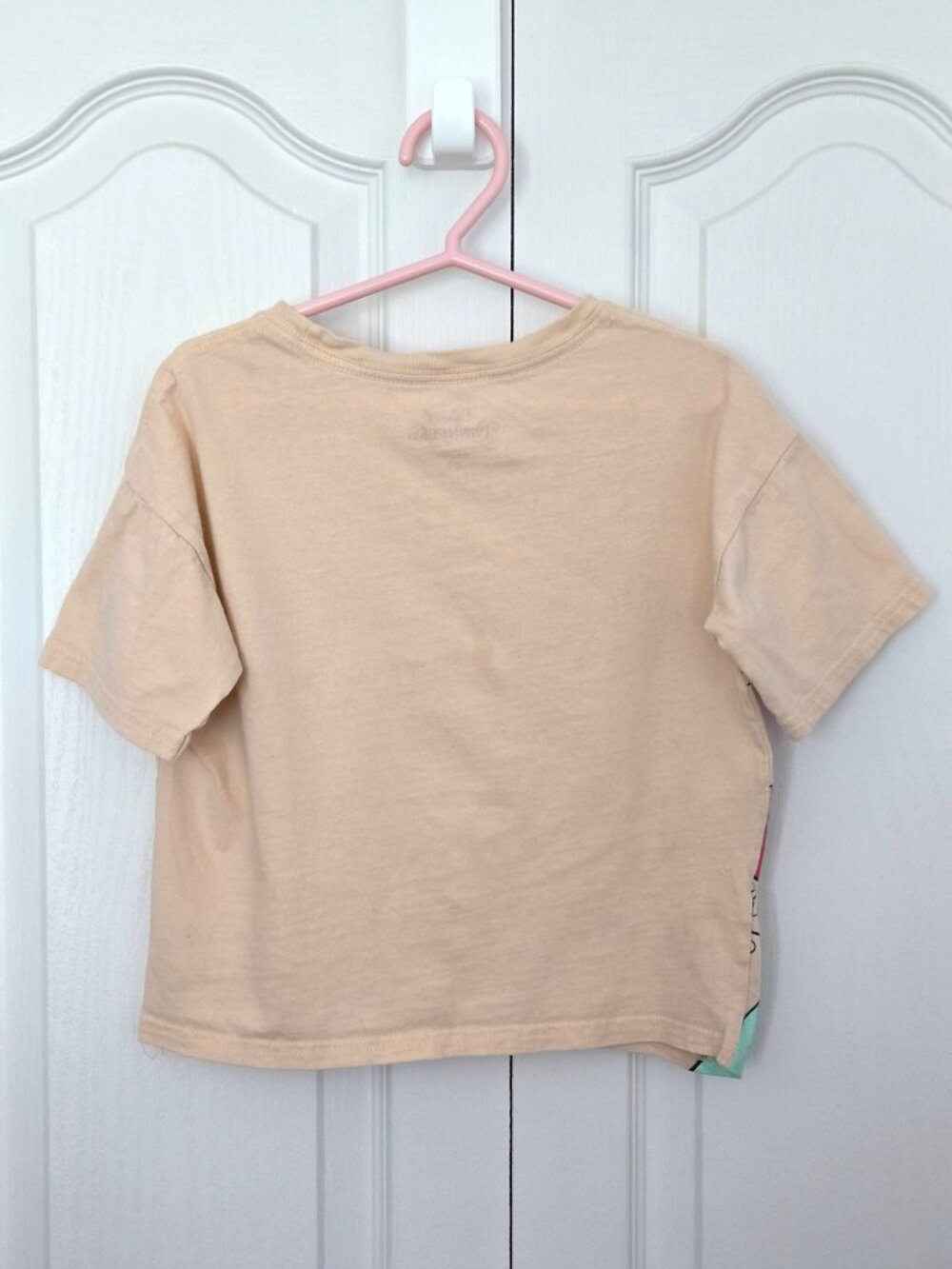 Disney The Little Mermaid Ariel & Flounder Pocket Tee | Kids Size XS - Picture 3 of 7